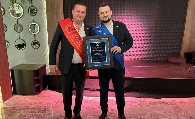 Церемония вступления Андрея Желяева