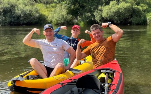 Семейный сплав — вместе быстрее, дружнее и сильнее!